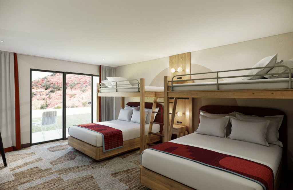 Two Queen Bunk Adventure Camp