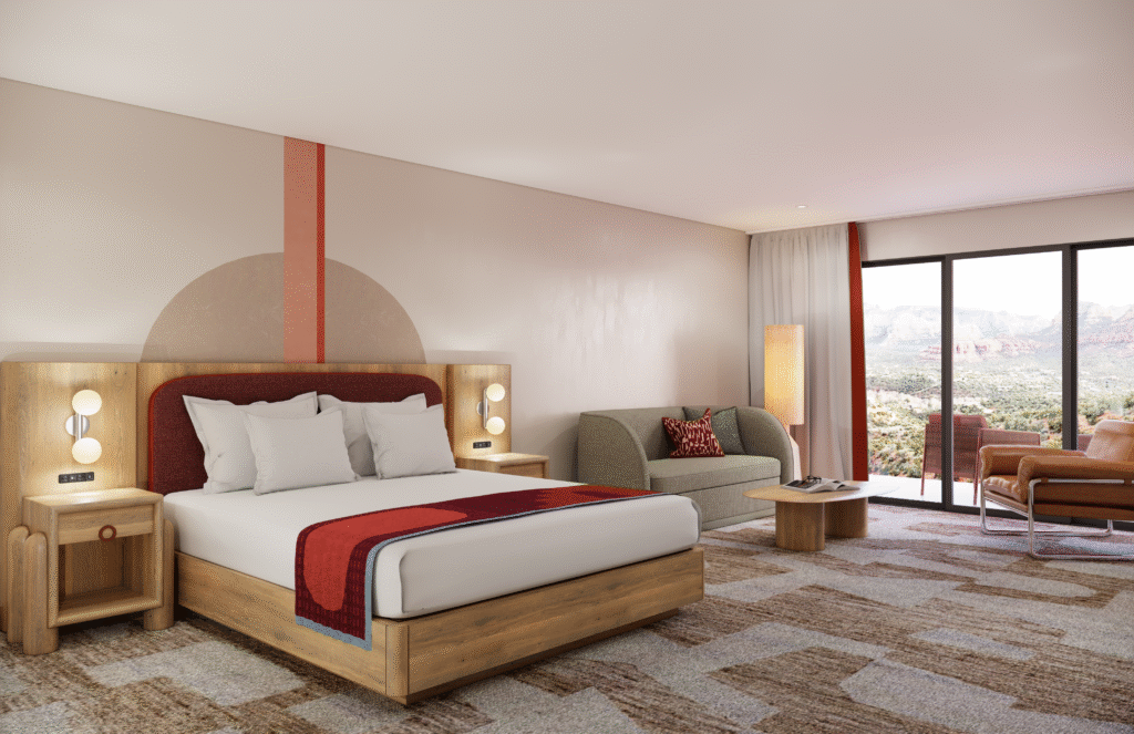 Deluxe View King + Sleeper Sofa